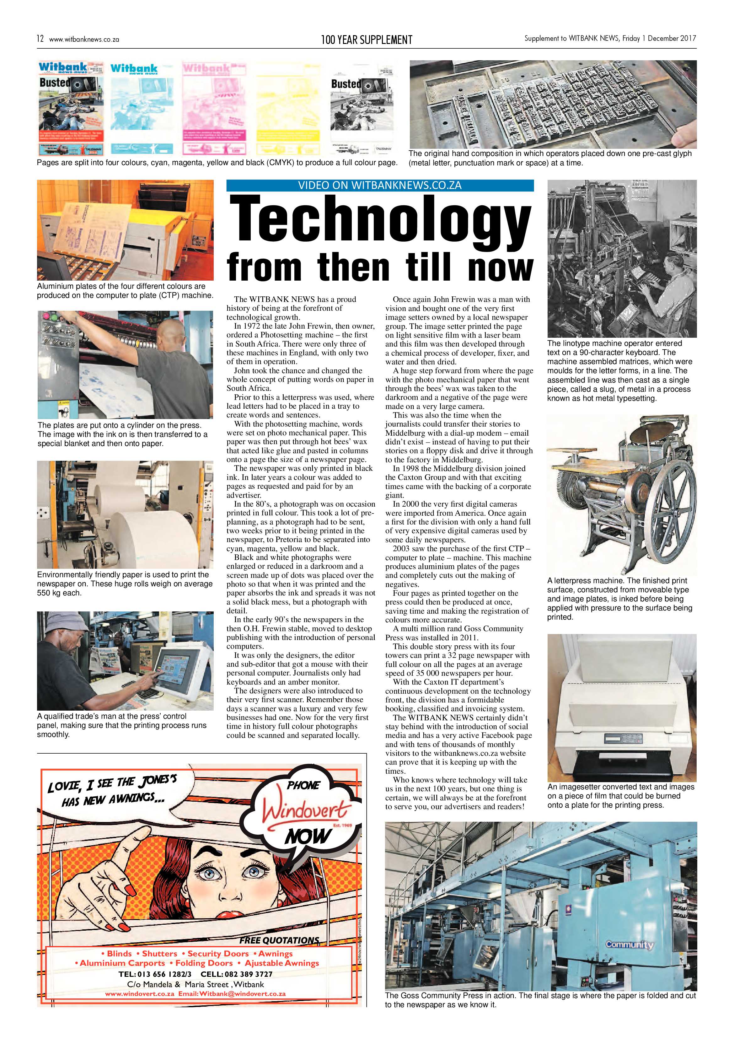 Witbank News 100 Year Supplement page 12