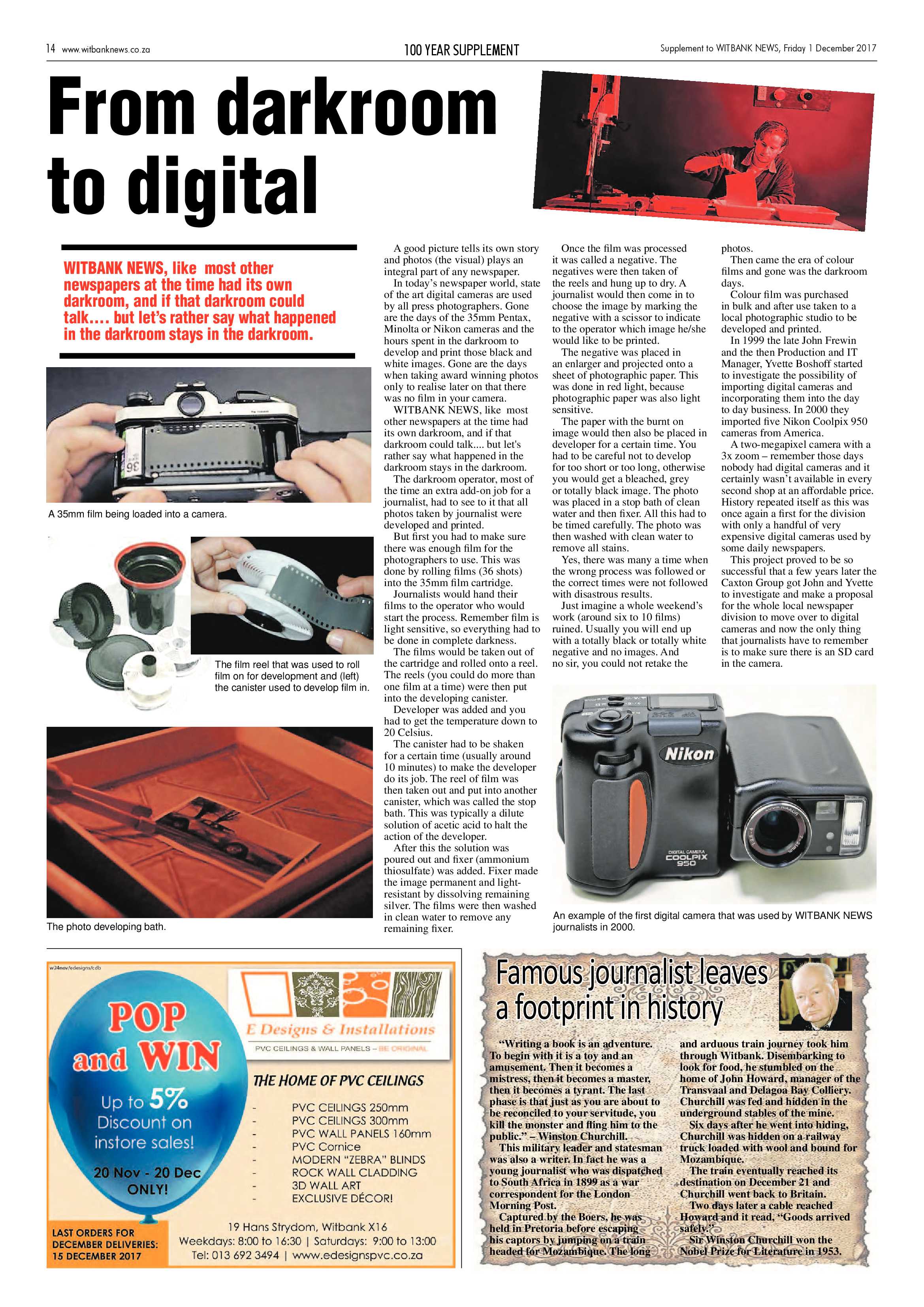 Witbank News 100 Year Supplement page 14