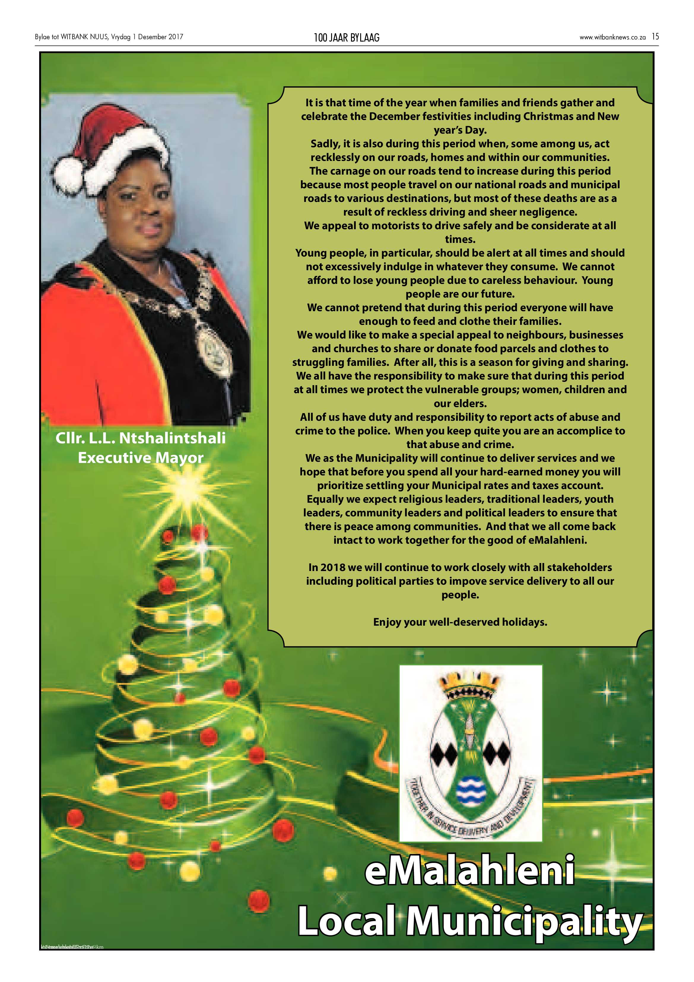 Witbank News 100 Year Supplement page 15