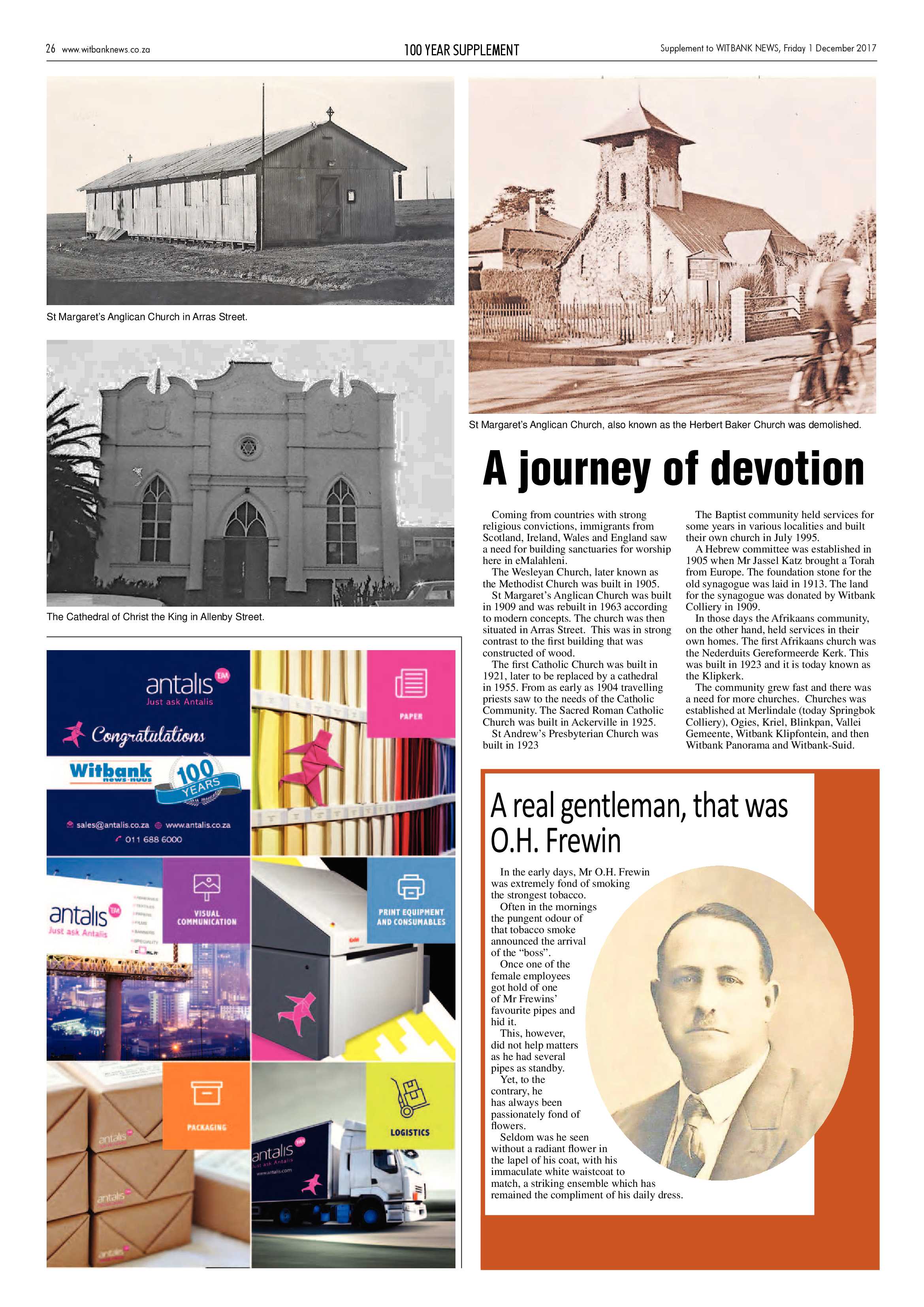 Witbank News 100 Year Supplement page 26