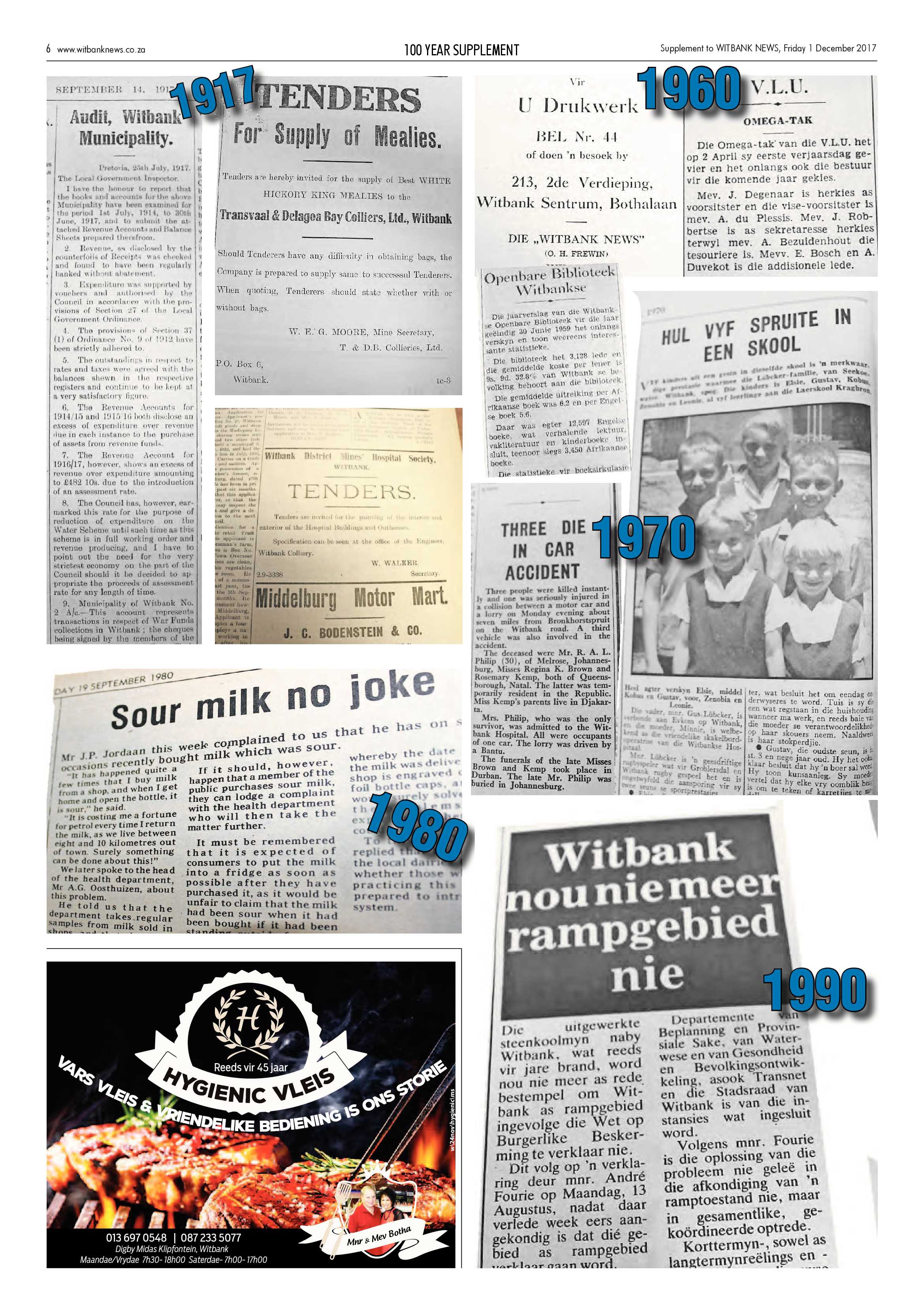 Witbank News 100 Year Supplement page 6