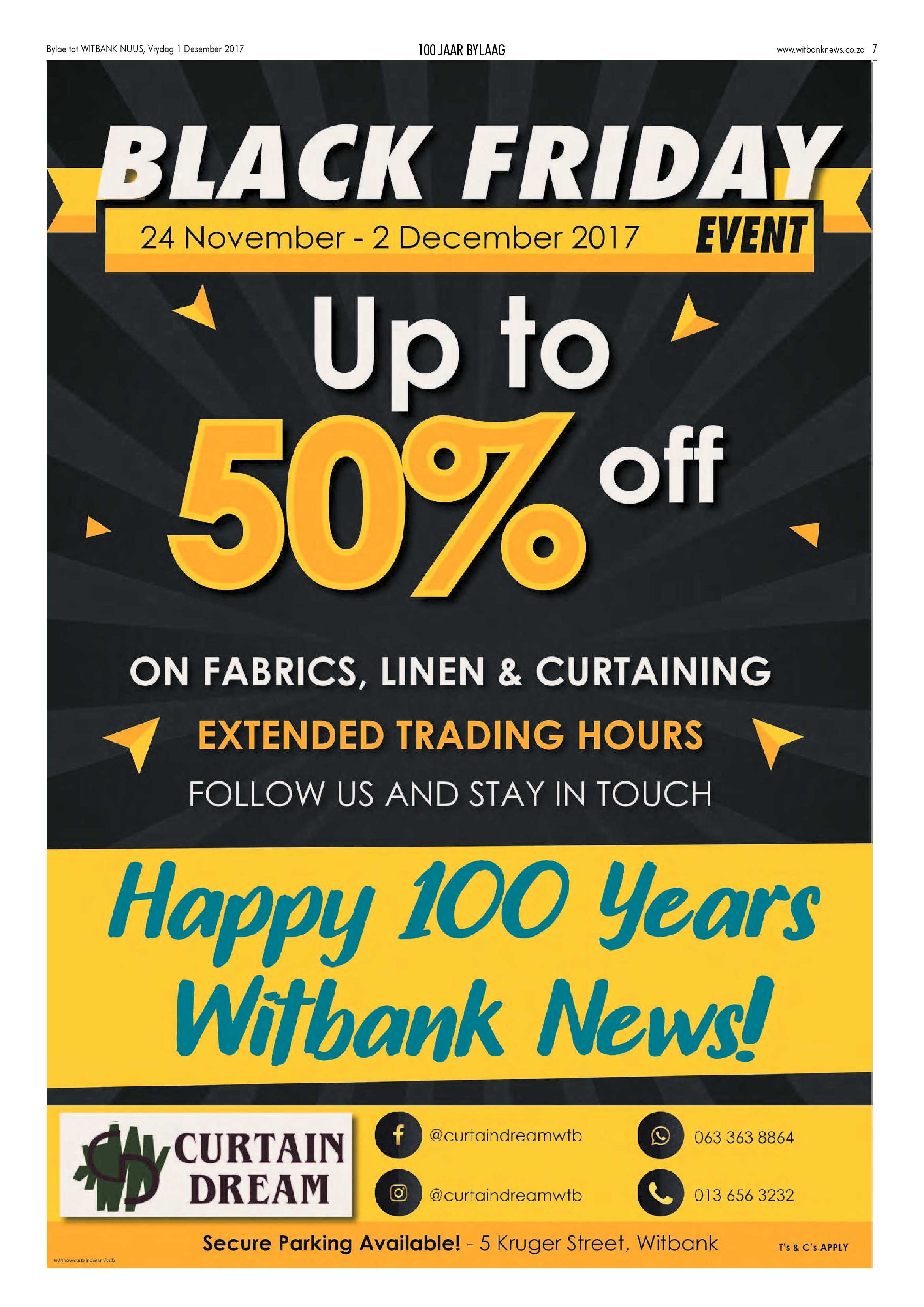 Witbank News 100 Year Supplement page 7